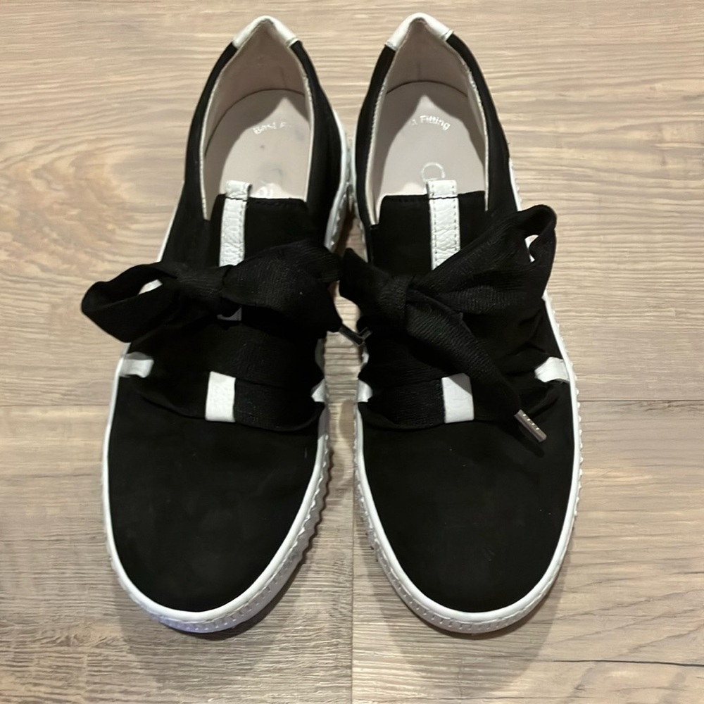 Gabor Black and White Women's Sneakers